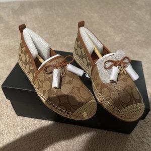 Coach Khaki Carson Espadrille